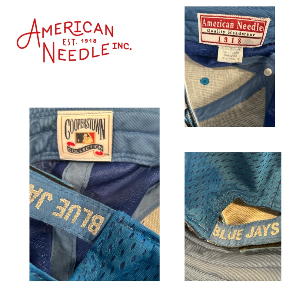 American Needle Toronto Blue‎ Jays Youth Adjustable Hat - Picture 3 of 3